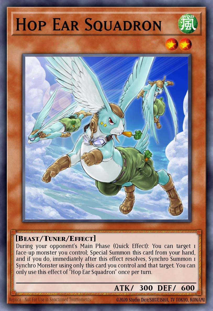 Hop Ear Squadron Yu-Gi-Oh card
