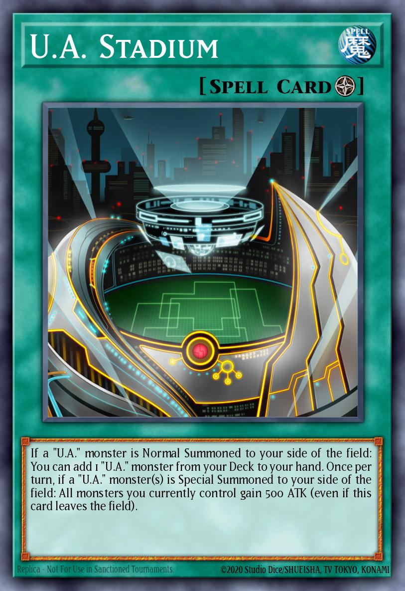 U.A. Stadium Yu-Gi-Oh card