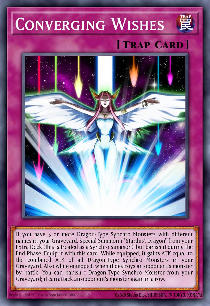 Converging Wishes Yu-Gi-Oh card