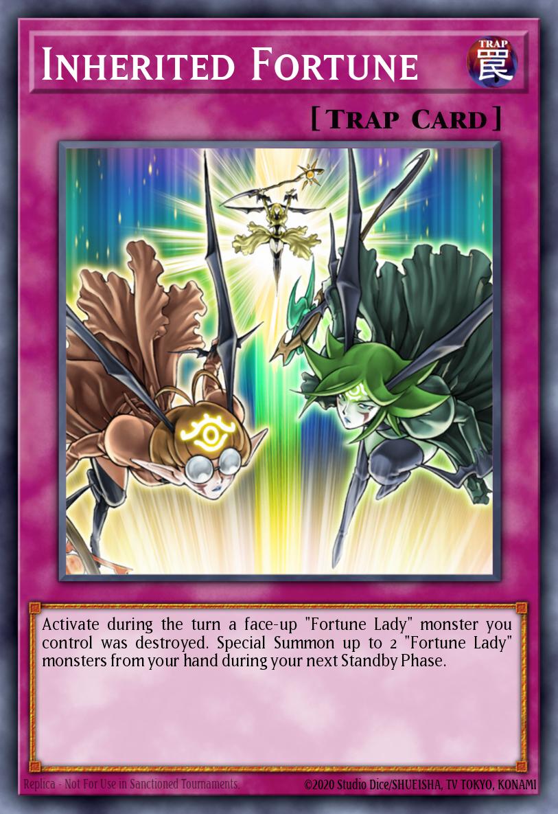 Inherited Fortune Yu-Gi-Oh card