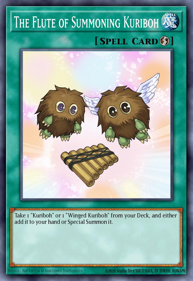The Flute of Summoning Kuriboh Yu-Gi-Oh card