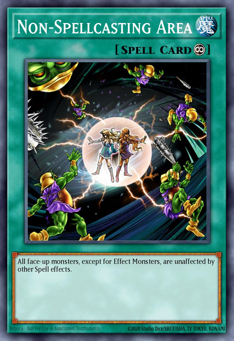 Non-Spellcasting Area Yu-Gi-Oh card