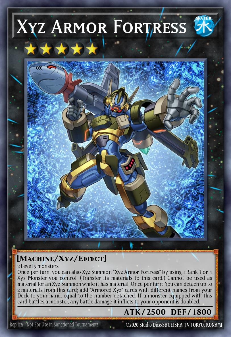 Xyz Armor Fortress Yu-Gi-Oh card
