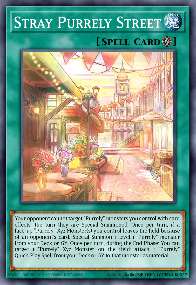 Stray Purrely Street Yu-Gi-Oh card