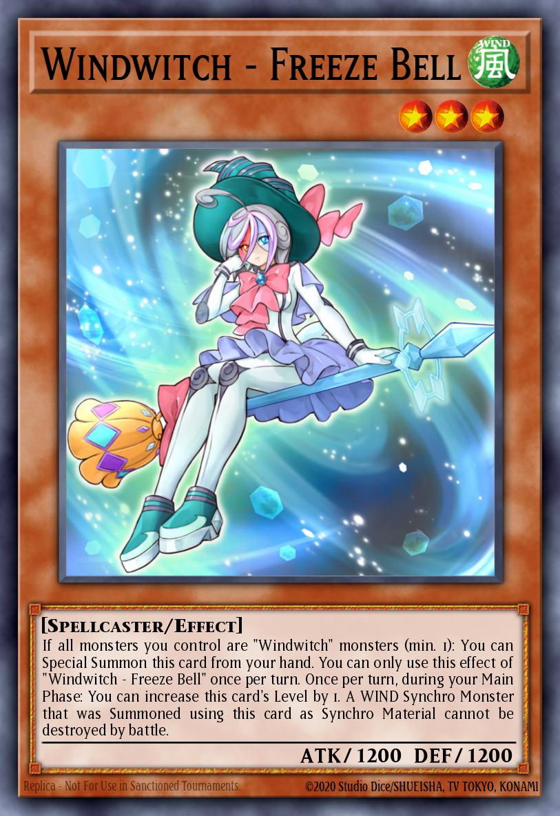 Windwitch - Freeze Bell Yu-Gi-Oh card
