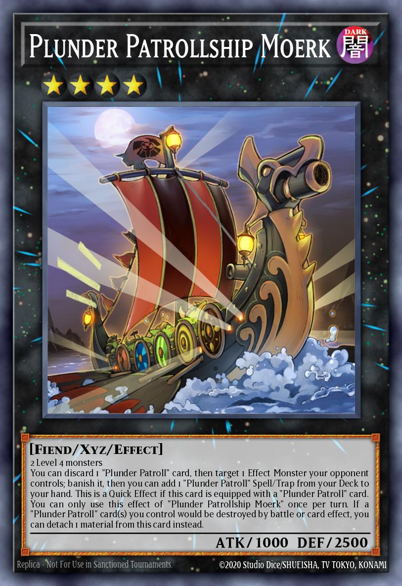 Plunder Patrollship Moerk Yu-Gi-Oh card
