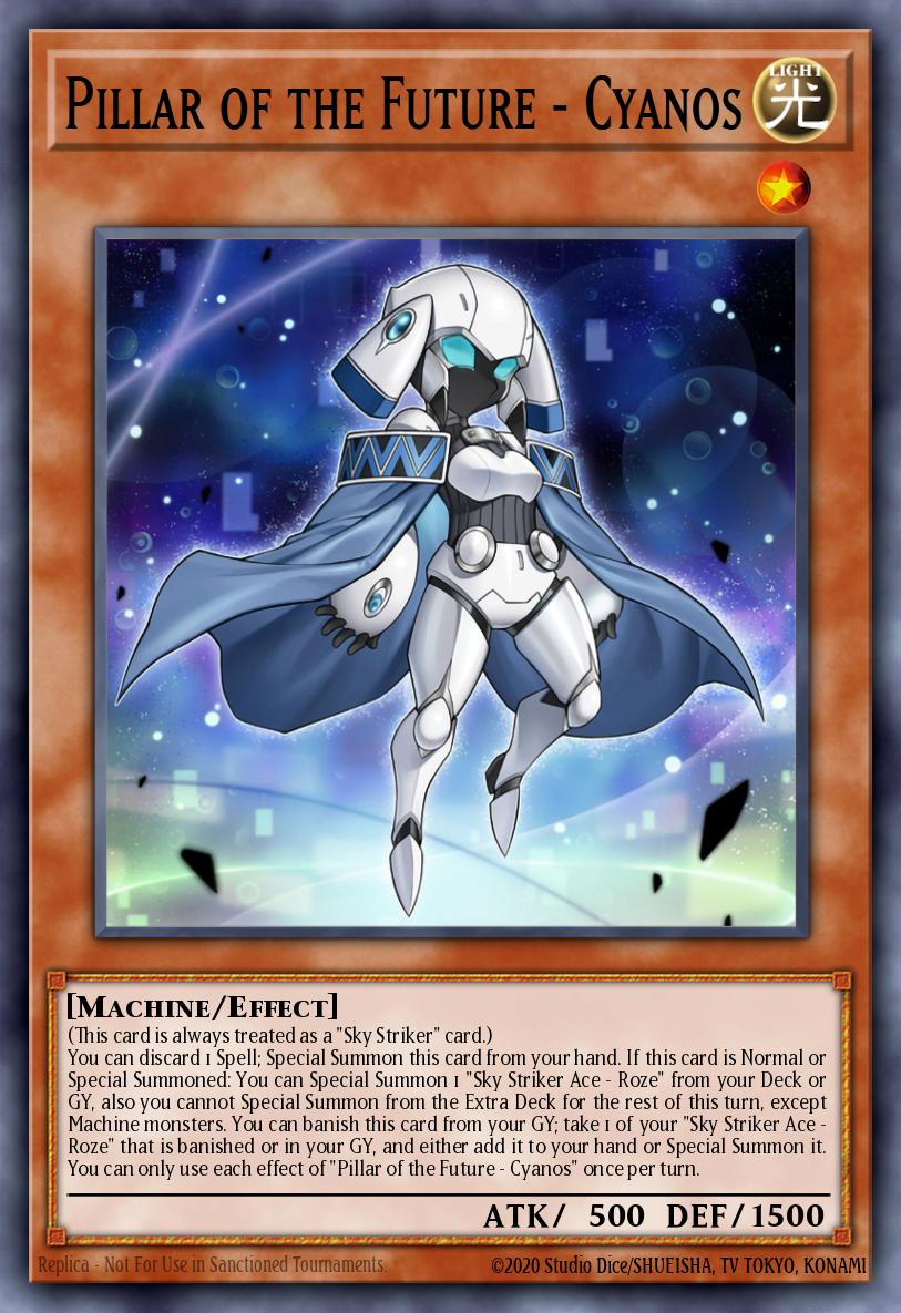 Pillar of the Future - Cyanos Yu-Gi-Oh card
