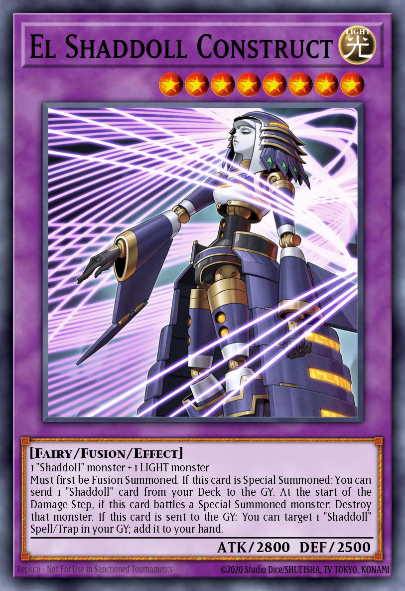 El Shaddoll Construct Yu-Gi-Oh card