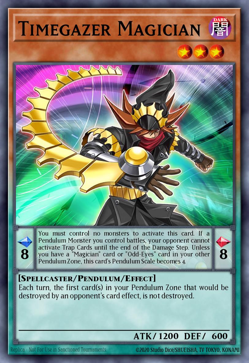 Timegazer Magician Yu-Gi-Oh card