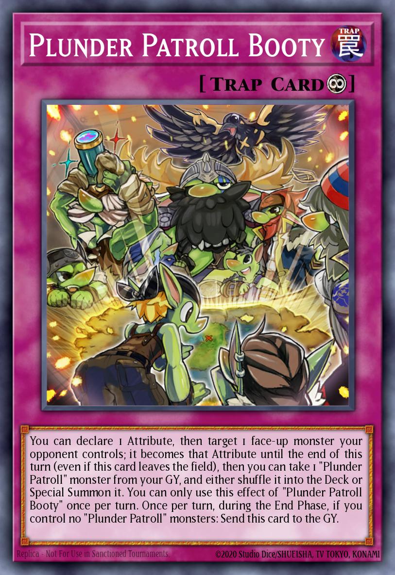 Plunder Patroll Booty Yu-Gi-Oh card