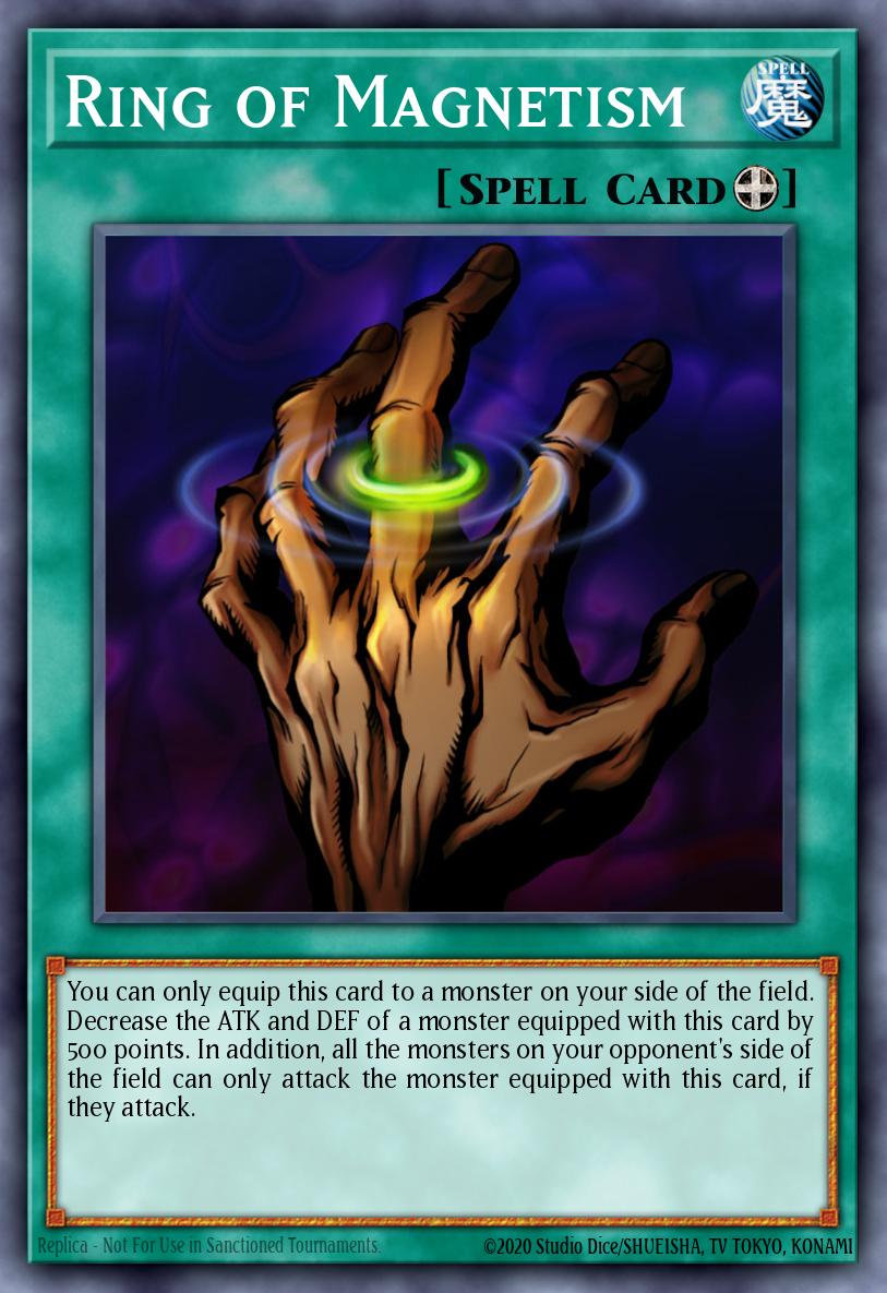 Ring of Magnetism Yu-Gi-Oh card