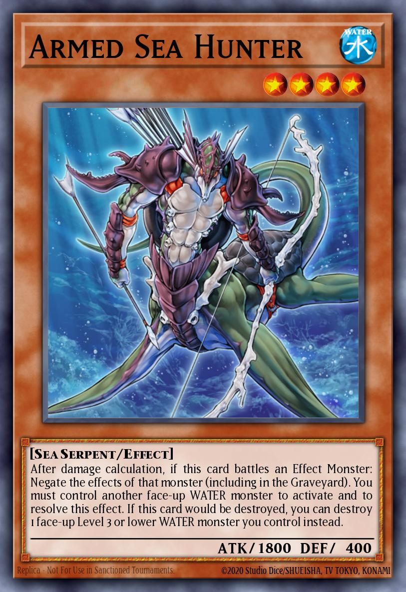 Armed Sea Hunter Yu-Gi-Oh card