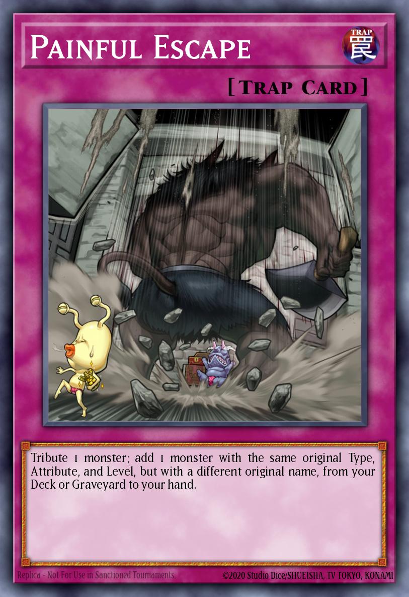 Painful Escape Yu-Gi-Oh card