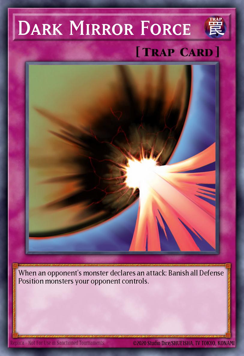 Dark Mirror Force Yu-Gi-Oh card