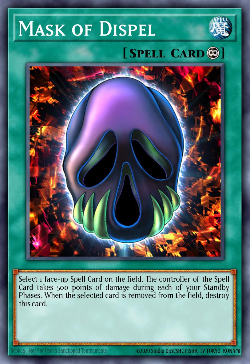 Mask of Dispel Yu-Gi-Oh card