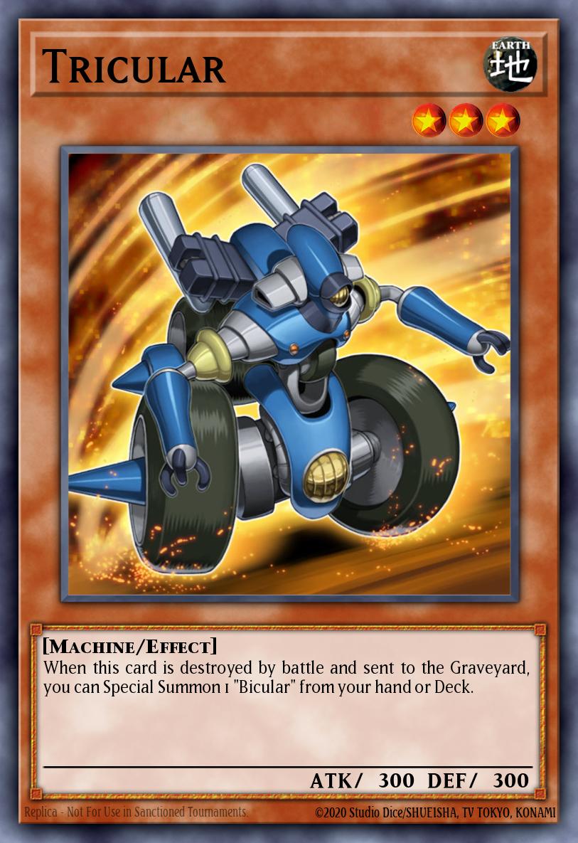 Tricular Yu-Gi-Oh card