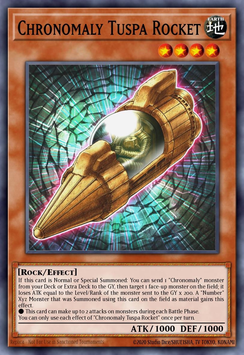Chronomaly Tuspa Rocket Yu-Gi-Oh card
