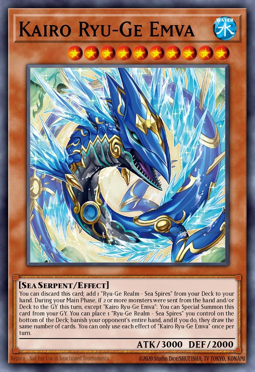 Kairo Ryu-Ge Emva Yu-Gi-Oh card