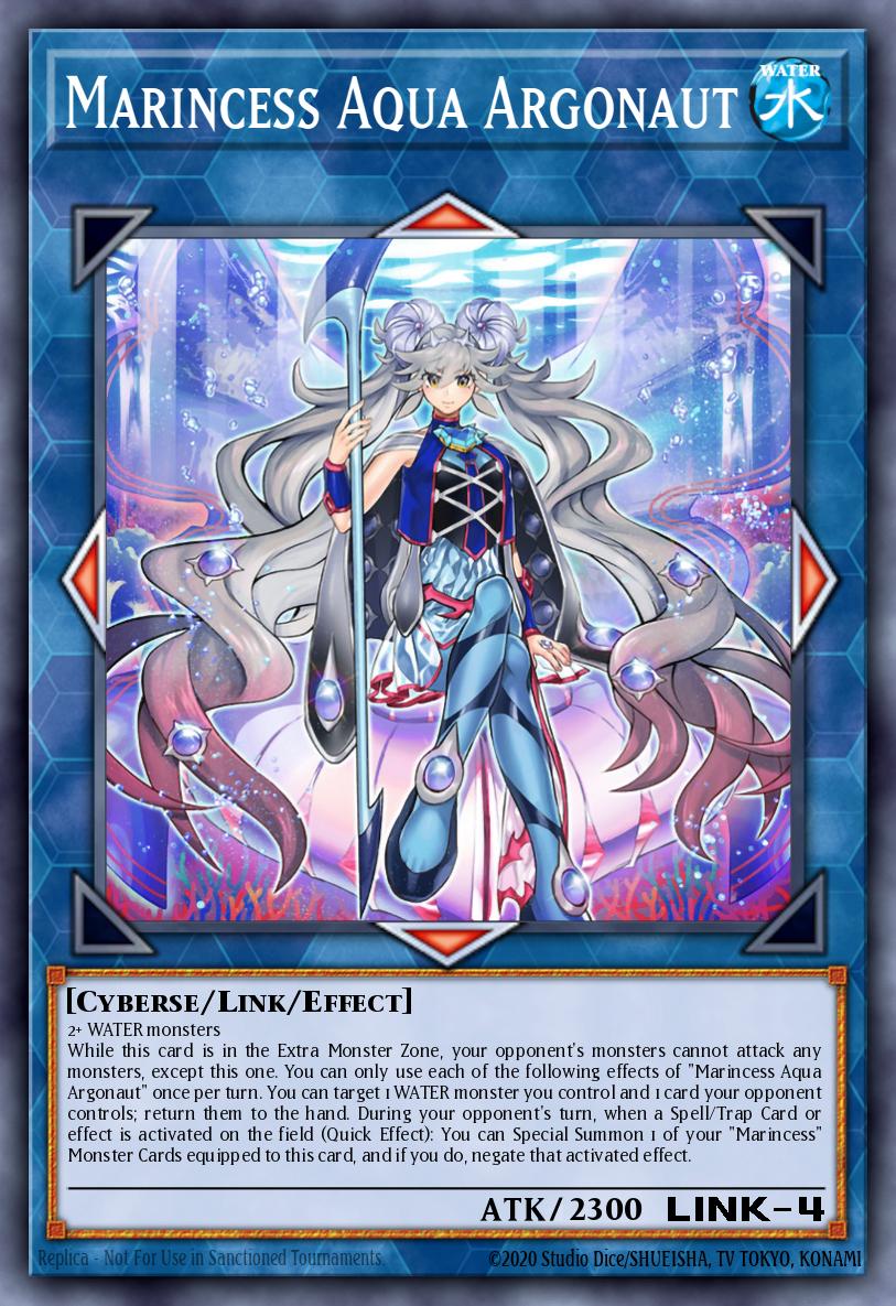 Marincess Aqua Argonaut Yu-Gi-Oh card