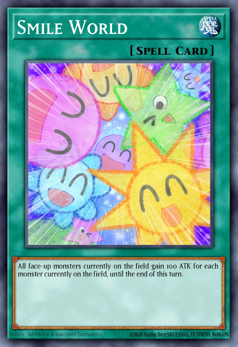 Smile World Yu-Gi-Oh card