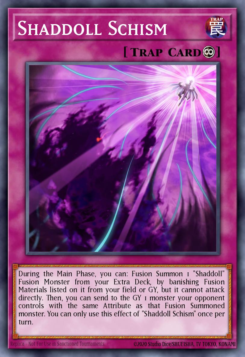Shaddoll Schism Yu-Gi-Oh card