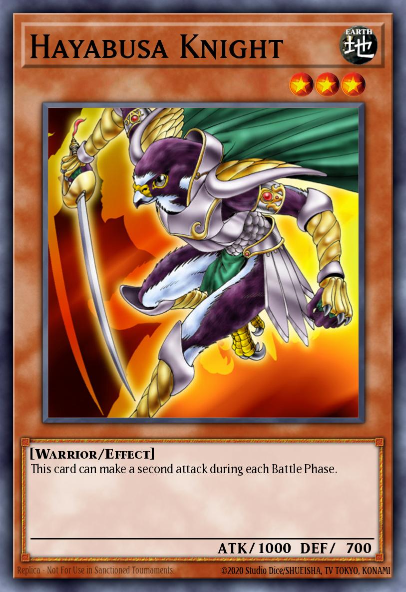 Hayabusa Knight Yu-Gi-Oh card