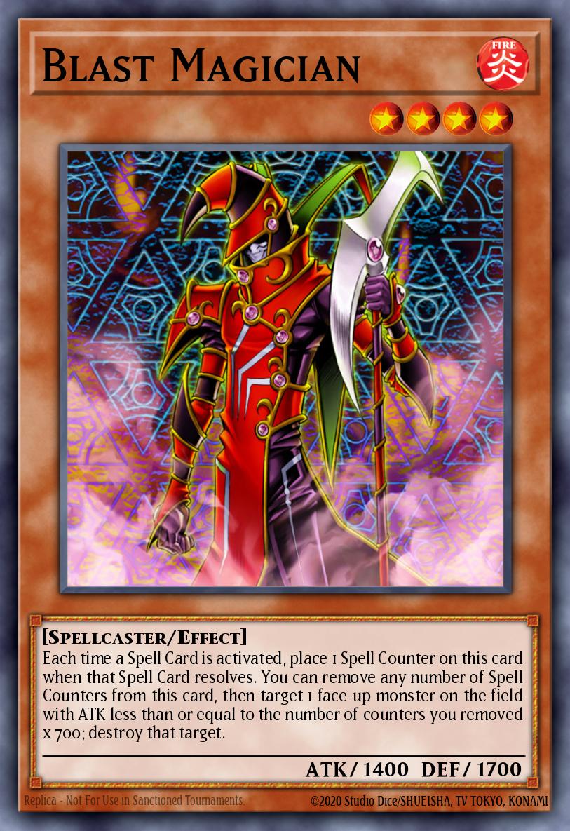 Blast Magician Yu-Gi-Oh card