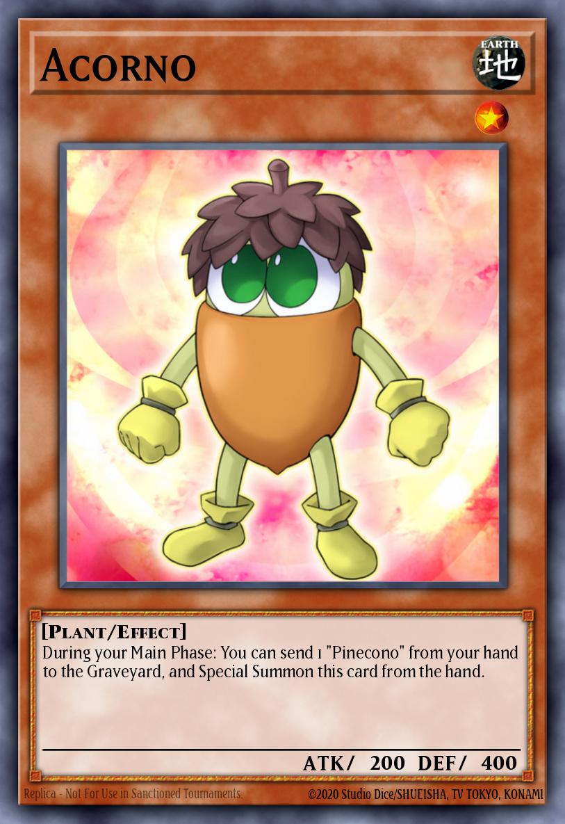 Acorno Yu-Gi-Oh card