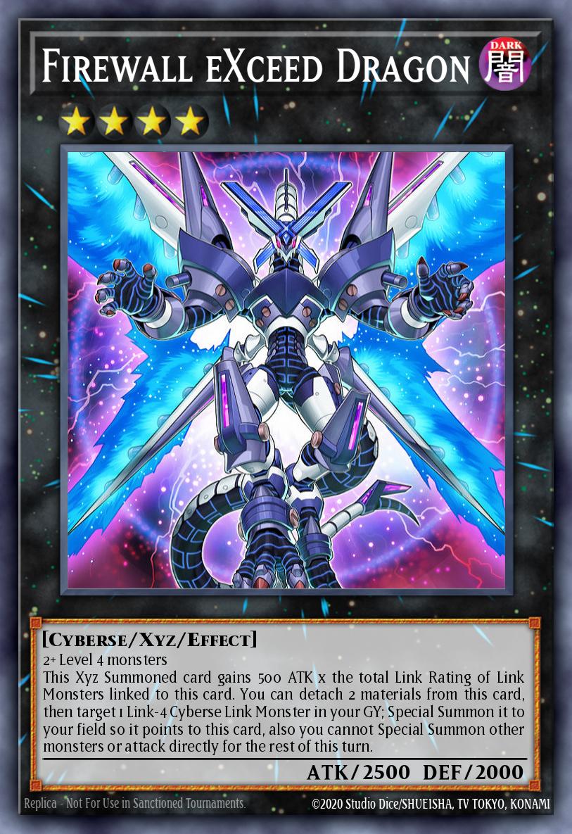 Firewall eXceed Dragon Yu-Gi-Oh card