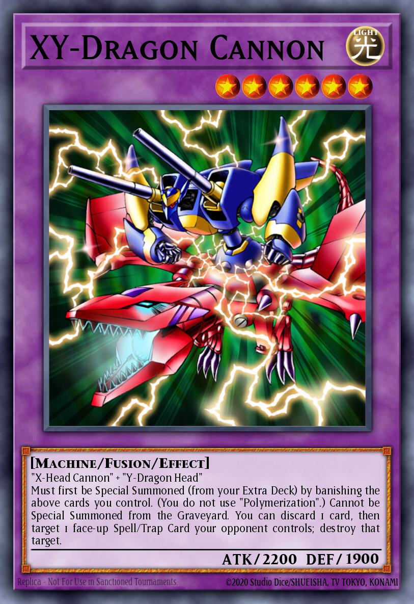 XY-Dragon Cannon Yu-Gi-Oh card