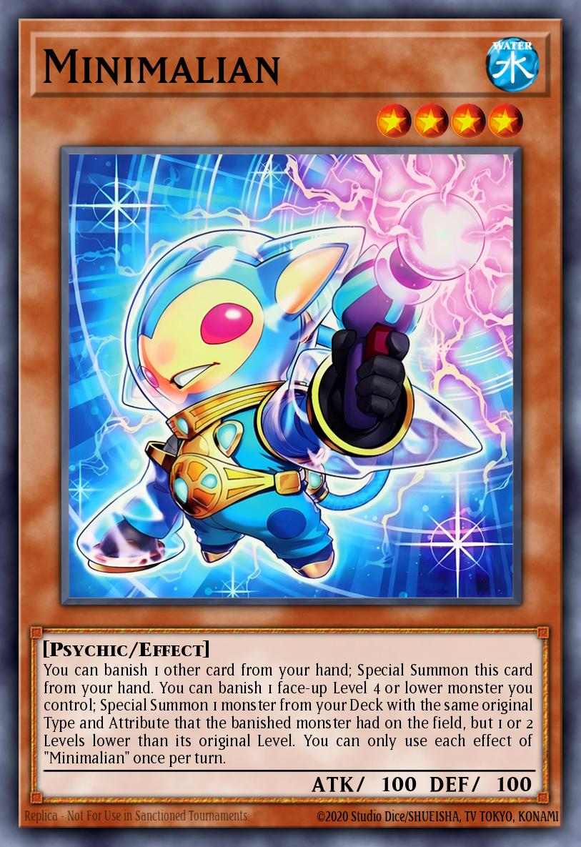 Minimalian Yu-Gi-Oh card