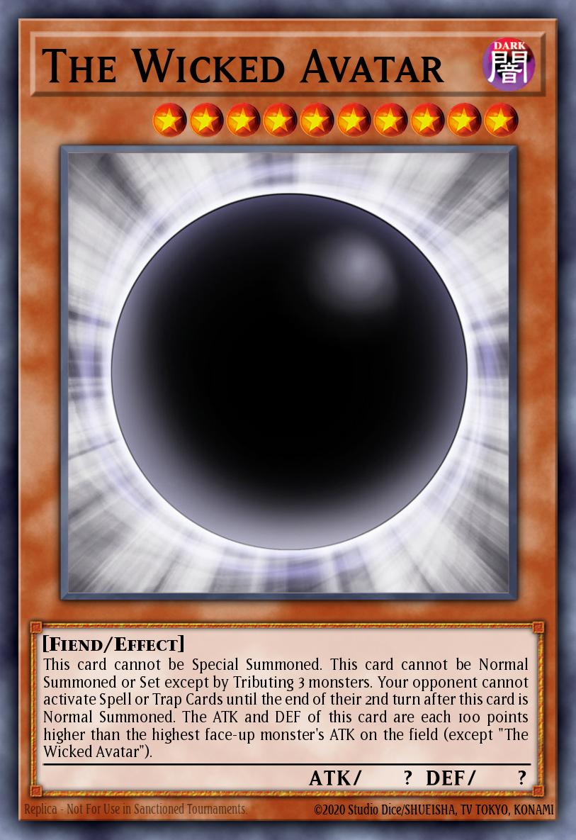 The Wicked Avatar Yu-Gi-Oh card