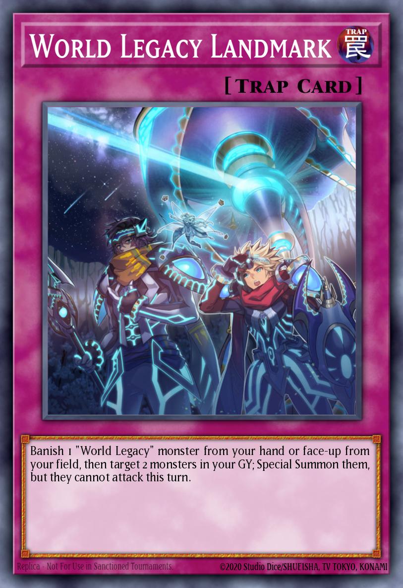 World Legacy Landmark Yu-Gi-Oh card