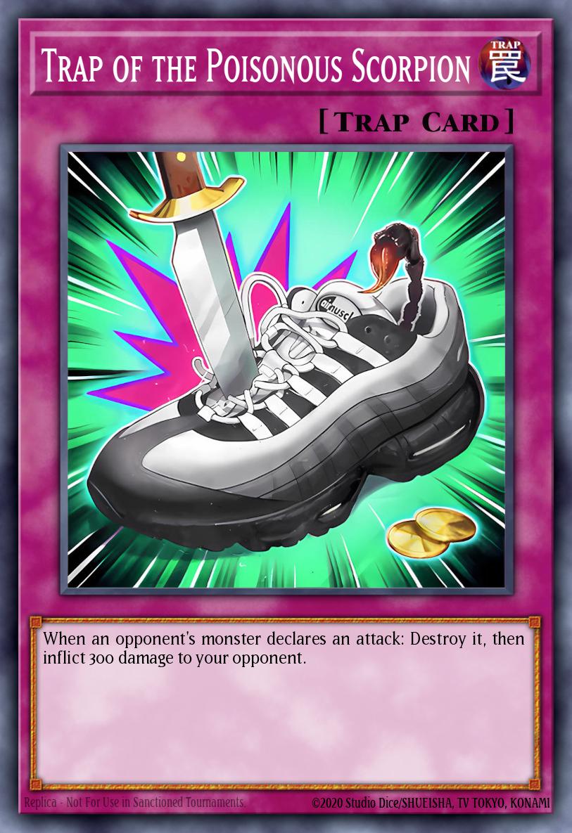 Trap of the Poisonous Scorpion Yu-Gi-Oh card