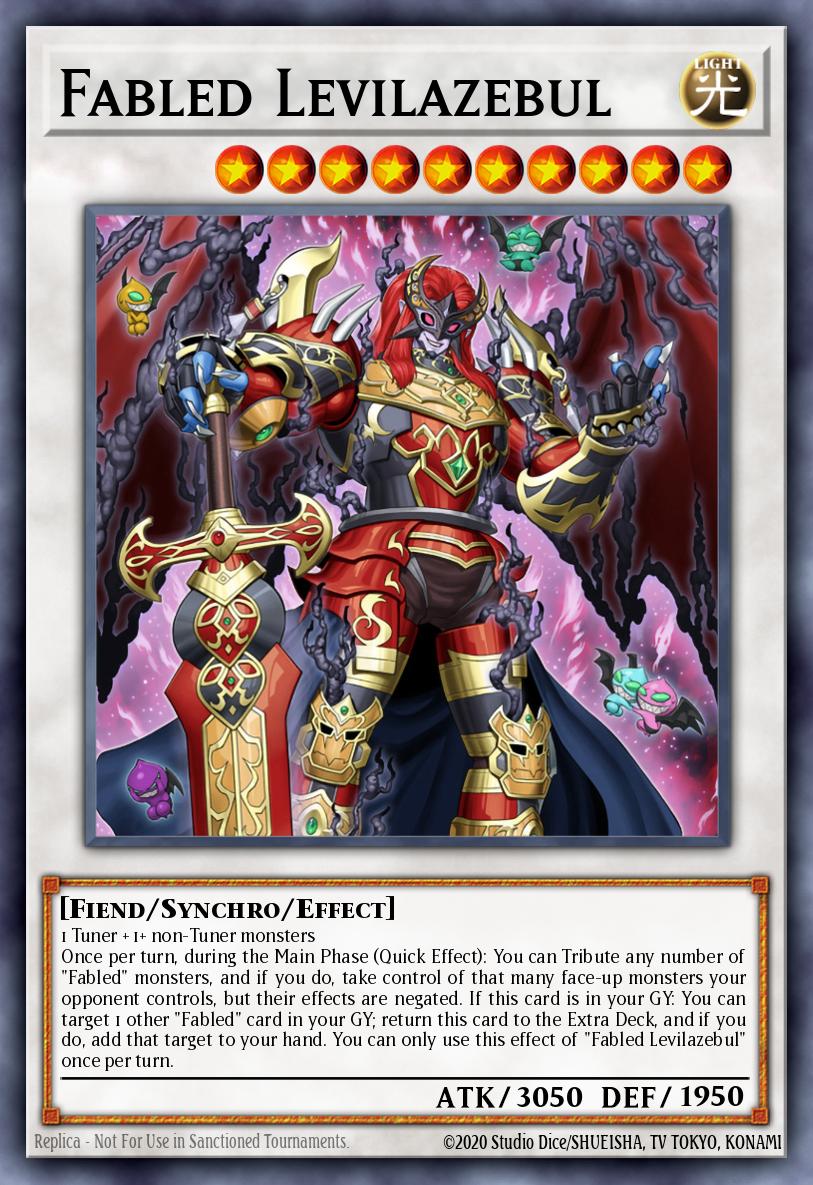 Fabled Levilazebul Yu-Gi-Oh card