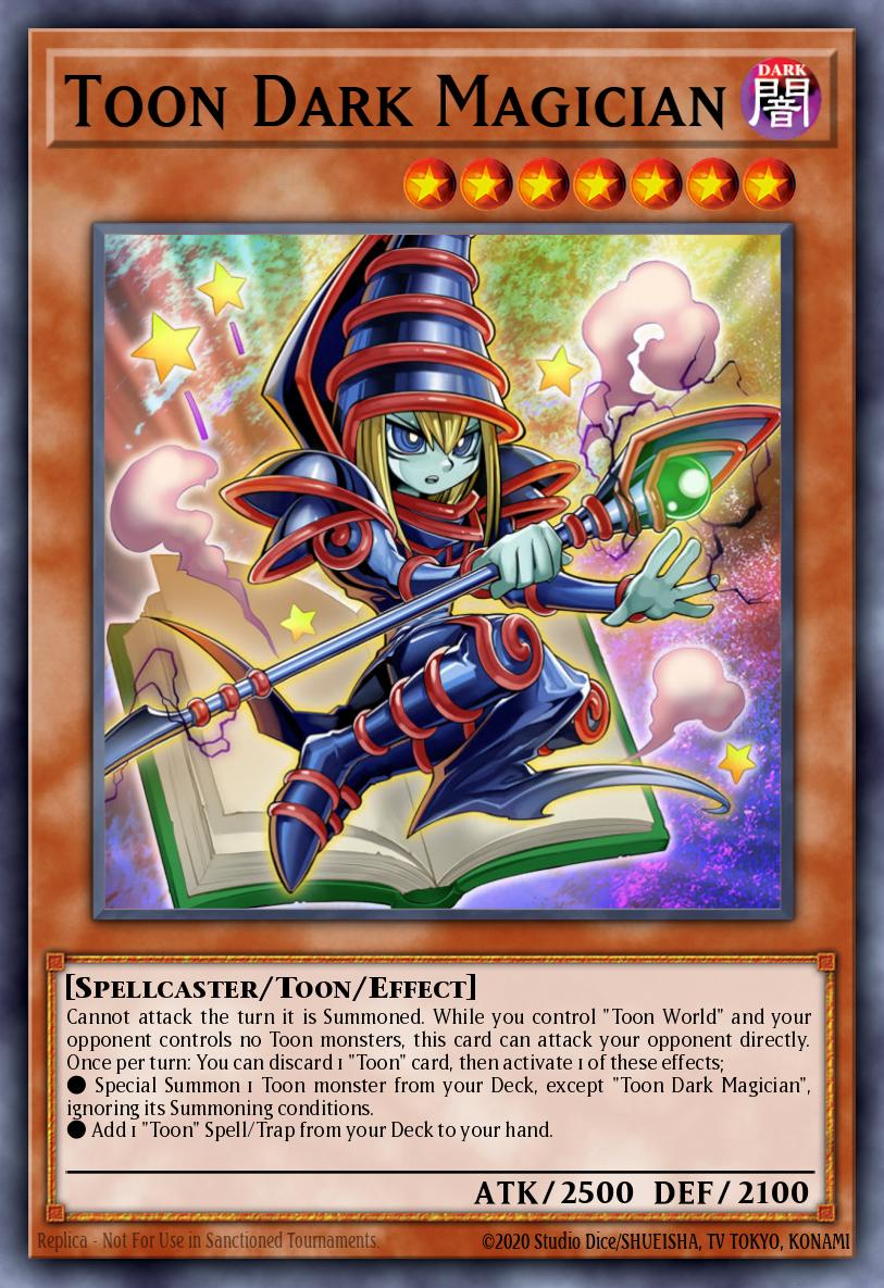 Toon Dark Magician Yu-Gi-Oh card