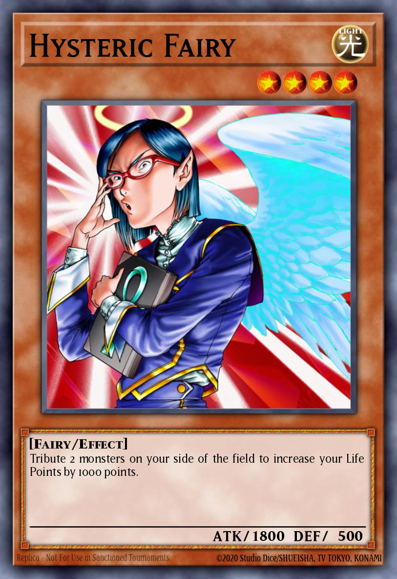 Hysteric Fairy Yu-Gi-Oh card