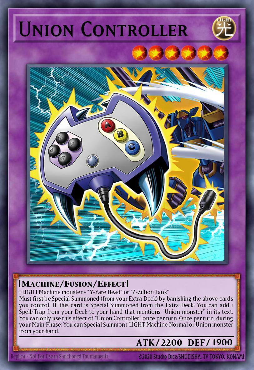 Union Controller Yu-Gi-Oh card