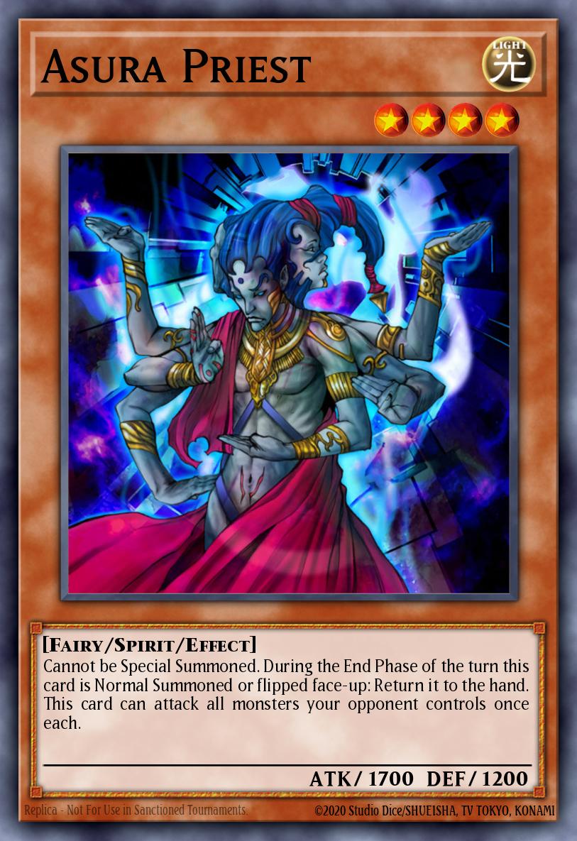 Asura Priest Yu-Gi-Oh card