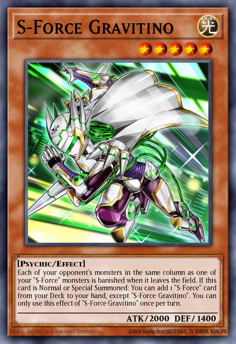 S-Force Gravitino Yu-Gi-Oh card