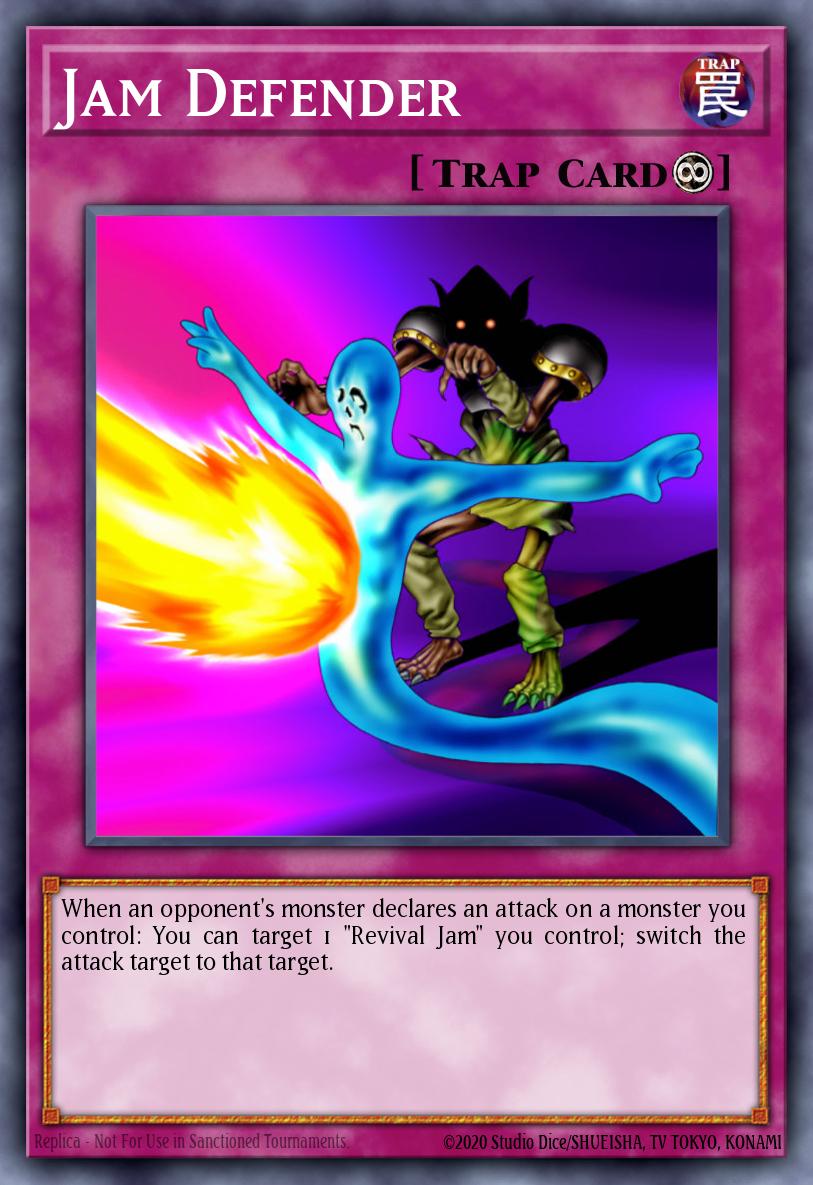 Jam Defender Yu-Gi-Oh card