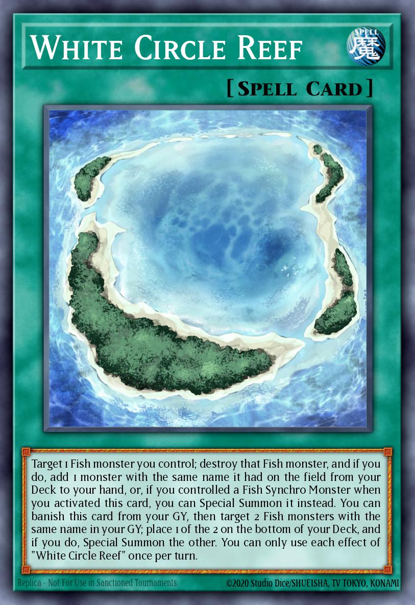 White Circle Reef Yu-Gi-Oh card