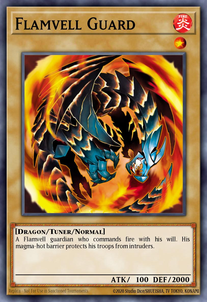 Flamvell Guard Yu-Gi-Oh card