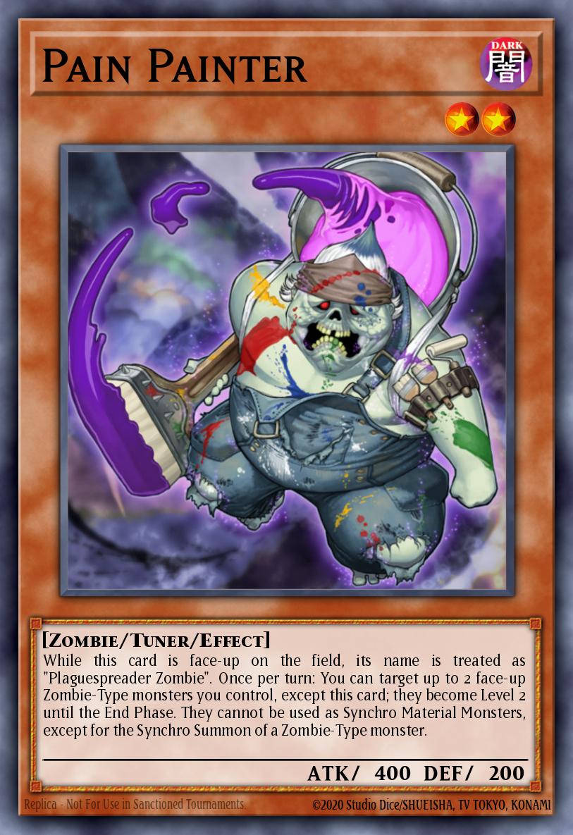Pain Painter Yu-Gi-Oh card