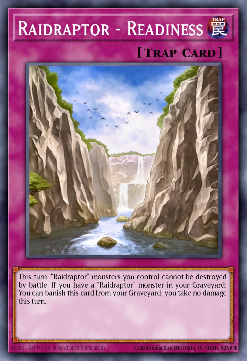 Raidraptor - Readiness Yu-Gi-Oh card