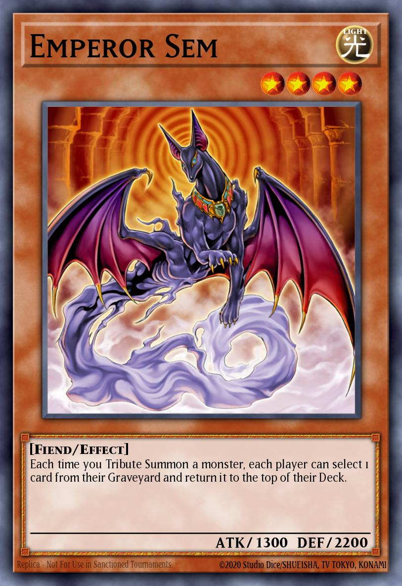 Emperor Sem Yu-Gi-Oh card