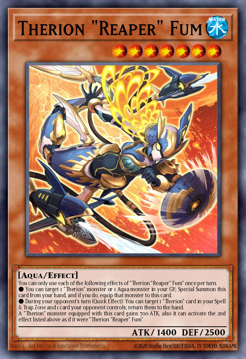 Therion "Reaper" Fum Yu-Gi-Oh card