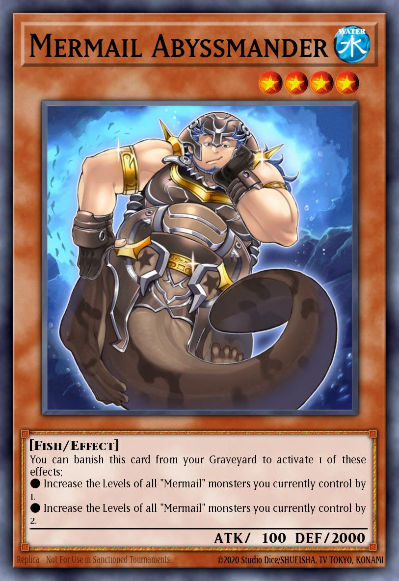 Mermail Abyssmander Yu-Gi-Oh card