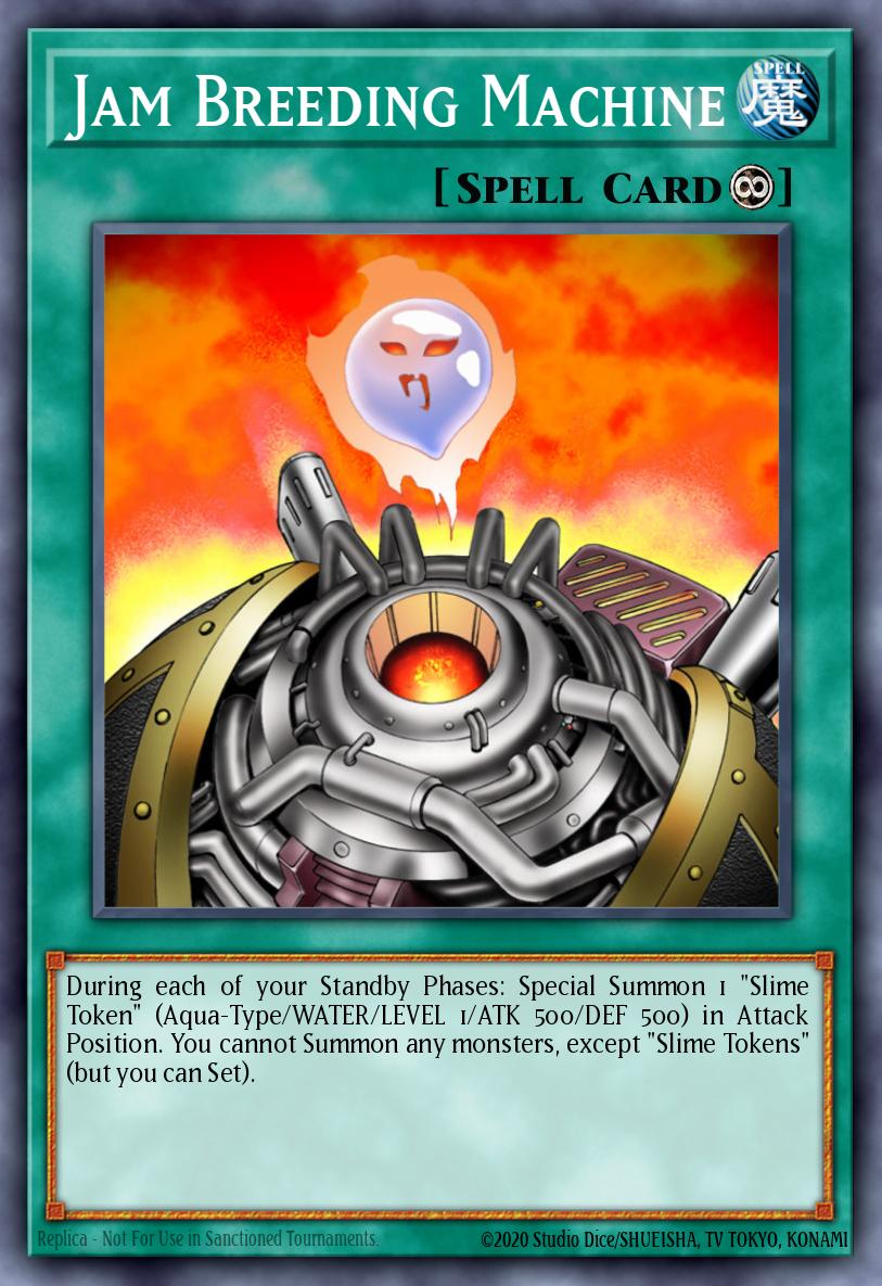 Jam Breeding Machine Yu-Gi-Oh card