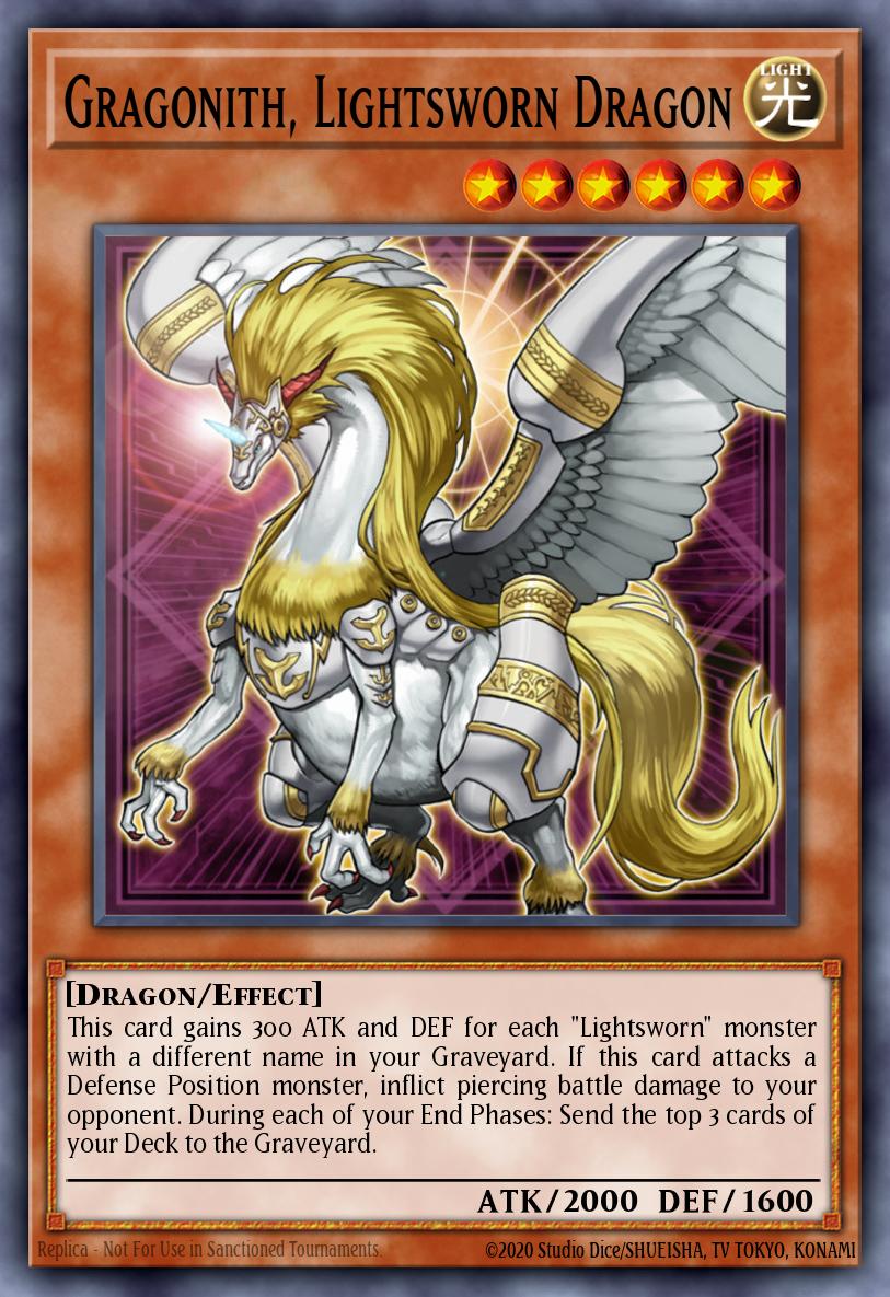 Gragonith, Lightsworn Dragon Yu-Gi-Oh card